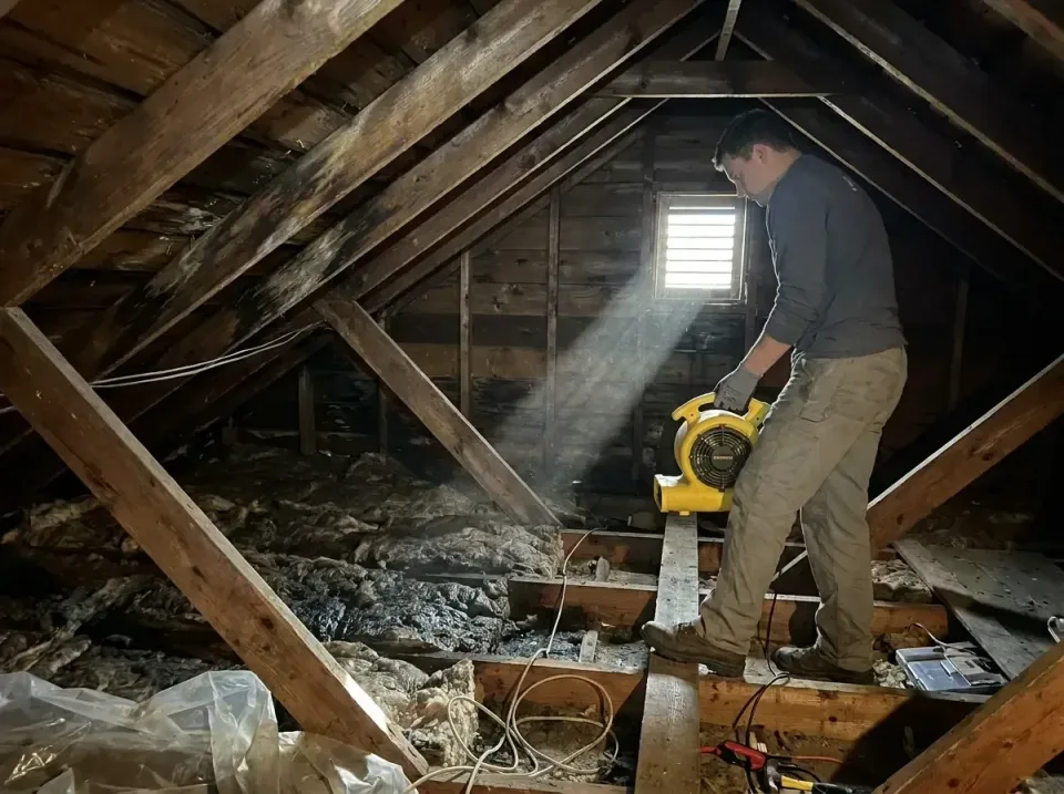 attic-water-damage-drying-proc-007 — frequently asked questions, Emergency Water Extraction & 24/7 Flood Response in Bakersf…